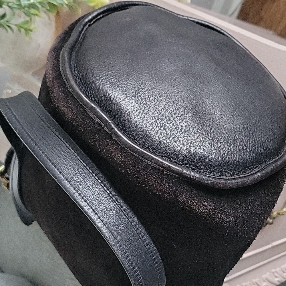 Vintage COACH Black Berkeley  XL Duffle Feed Sac #9010 - Picture 10 of 16